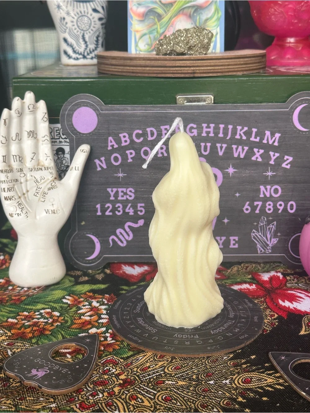 Sacred Mother Virgin Mary Prayer Candle